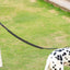Tactical Retractable Dog Leash, Reflective Shock Absorbing, Quick Release Clip Double Handle with Car Seatbelt, for Large Dogs