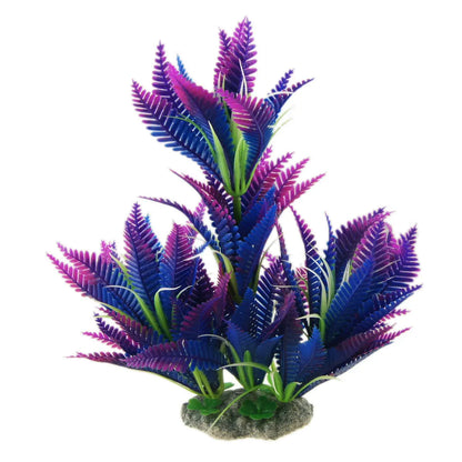 Uxcell Artificial Plants Grass Simulation Water Weeds Ornament Fish Tank Plant Flower Aquarium Grass Decoration Accessories