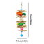 Bird Chew Toys Parrot Teething Toy Cuttlefish Bone Chewing Toys Braided Carrots Molar Stone Cultivate Foraging Instincts Molar