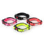 Adjustable Dog Collar Comfortable Soft Foam Padded Reflective Nylon Dog Collar with Double D Rings for Small Medium Large Dogs