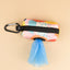 Abstract Designer Print Cute Design Pet Poop Bag Holder Dispenser Without Poop Bag And Leashes Can Attached With Any Dog Leashes
