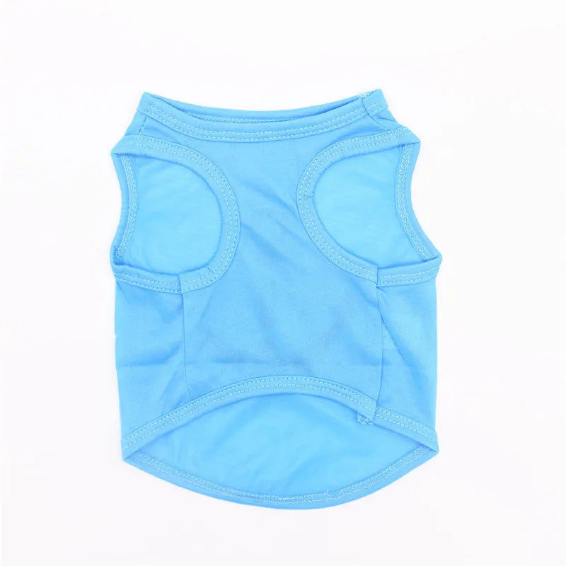 Cheap Summer Puppy Dog Vest Shirt Mesh Pet Clothes Clothing for Small Dogs Yorkshire Shih Tzu Shirts mascotas ubranka dla psa