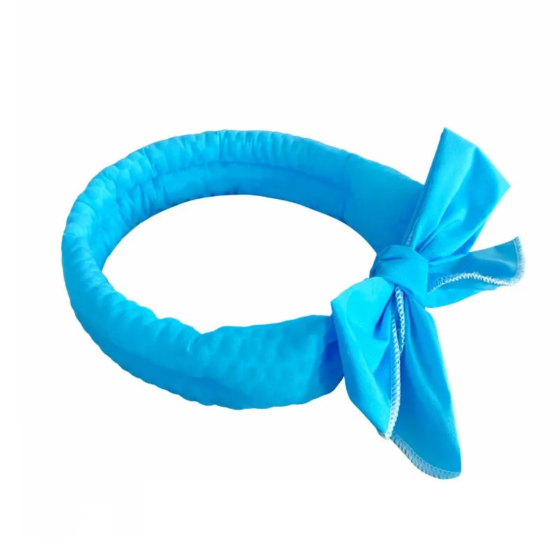 Cute Print Summer Dog Cooling Collar Pet Dog Ice Scarf Pet Cool Bandana Adjustable Pet Outdoor Prevent Heatstrok Dog Accessories