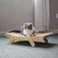 Cat Scratcher Wooden Frame Detachable Scrapers Bed 3 In 1 Cat Scratch Board Toys Training Grinding Claw for Cats Lounge Bed