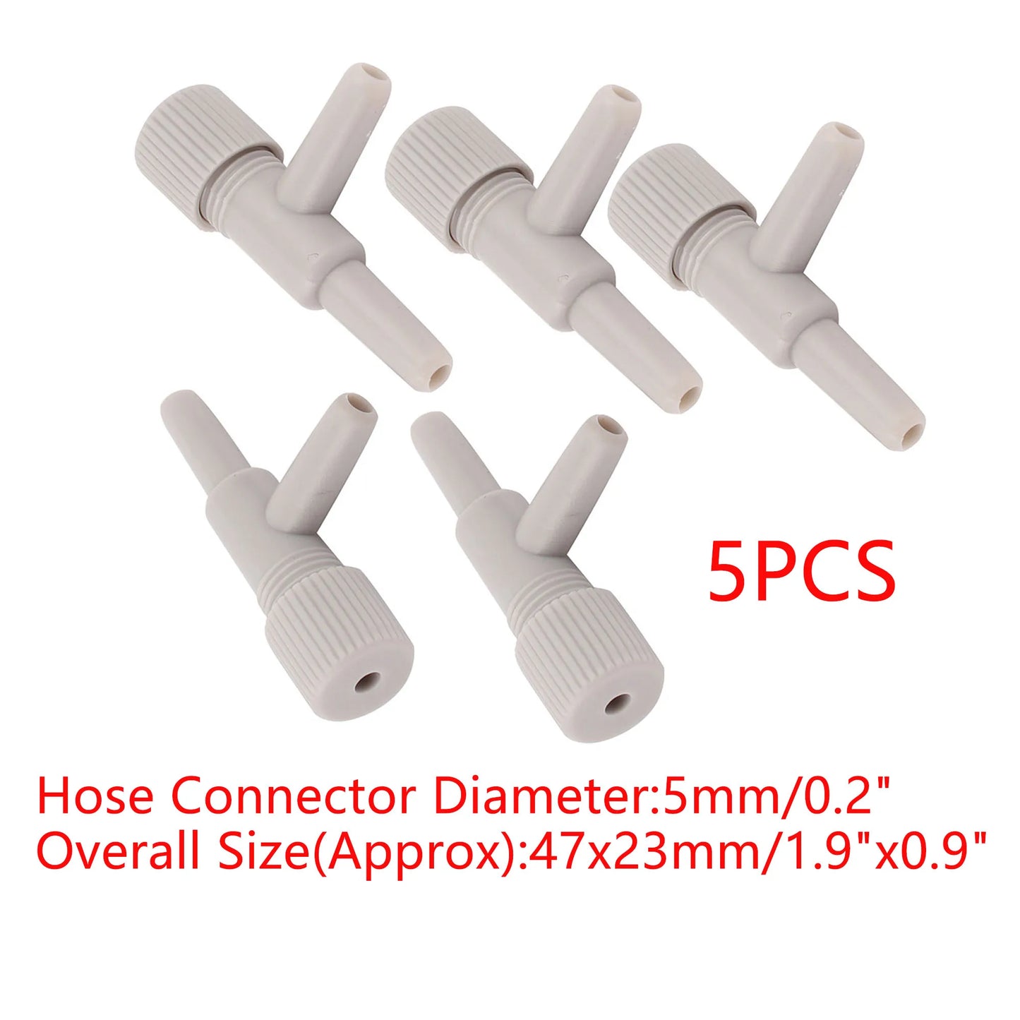 UXCELL Aquarium Air Line Tubing Control Valve 2/3 ways Fish Tank Connector Pump Flow Pipe Valves Tube Hose Trachea Accessories