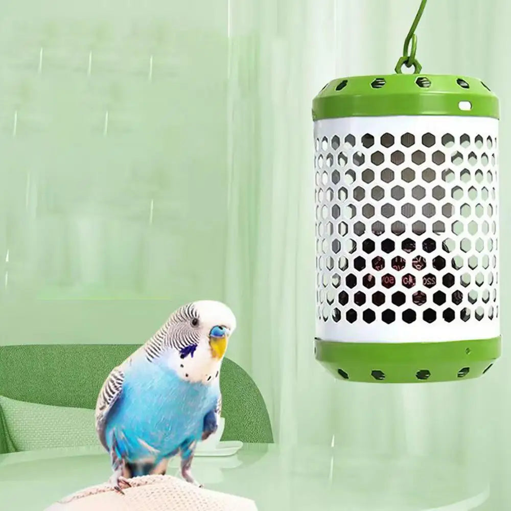 Heat Lamp Guard Reptile Light Anti-Scald Heater Guard Bird Cage Supplies Mesh Cage For Parakeets Chickens Parrots