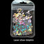 Cross-border Supply 10G BaG Laser Sequins Laser Four-pointed Star Butterfly Star DIY Crystal Glue Material