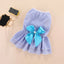 Puppy vertical striped butterfly skirt summer Pet dog skirt princess dog wedding dress cat skirt Shih Tzu dog clothes