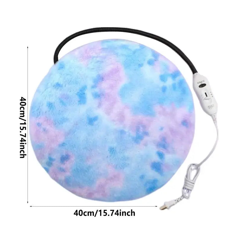 Pet Heating Pad Dog Warming Pad Non Slip Bottom Easy Clean Soft Cover Chew Resistant Heated Blanket For Dogs For Indoor Pet
