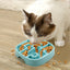 Pet Dog Slow Feeder Bowl Fun Non Slip Anti-Gulping Slower Food Feeding Dishes Eco Dog Bowl for Large Medium Small Dogs Puppy
