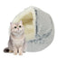 Cat Bed Small Enclosed Pet Bed Pet Cave Bed Comfortable And Soft Fluffy Cat Bed Warm Removable For Cat Small Dogs Large Dogs