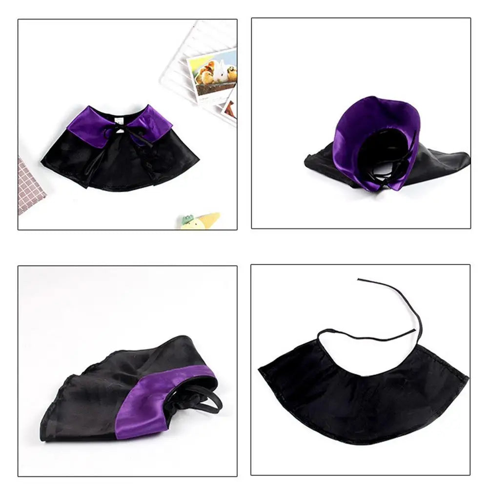 Pet Dog Cat Witch Hat Bandana Cosplay Prop Halloween Fancy Dress Costume Outfit Cat Costumes Photo Props Headwear