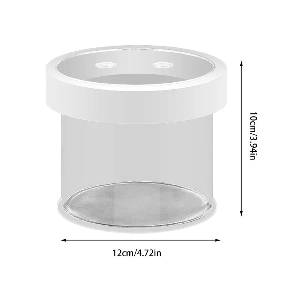 Floating Hatching Box Fish Tank Hatching Incubator Acrylic Aquarium Breeder Feeder Fine Mesh Aquarium Breeder Box Fish Breeding