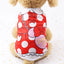 Pet Dog Clothes Clothing Cartoon  Puppy Dogs Soft Vests Summer Shirt Casual T-Shirt for Small Pet Supplies vest for dogs