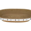 Corrugated Cat Scratcher Cat Scrapers Round Oval Grinding Claw Toys for Cats Wear-Resistant Cat Bed Nest Cat Accessories