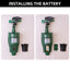 Motion Sprinkler Animal Deterrent Garden Pest Control Jet Spray Birds Repellent Driving Small Animals Repellent Used