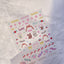 1pcs Cute Cat Claw 3D Jelly Relief Nail Stickers 3D Adhesive Stickers For Nails DIY Japanese Kawaii Slider Nail Art Decorations