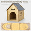 Wholesale new spot detachable wooden dog house cat house pet with window dog house chalet indoor outdoor pass