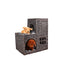 Pet basket willow weaving, willow weaving cute pet nest double-layer pet basket handmade four-season universal kennel cat litter