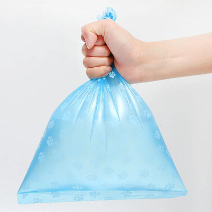 10 Roll Pet Dog Poop Bags Dispenser Collector Garbage Bag Puppy Dog Poop Scooper Bags for Dogs Cat Outdoor Cleaning Pet Supplies