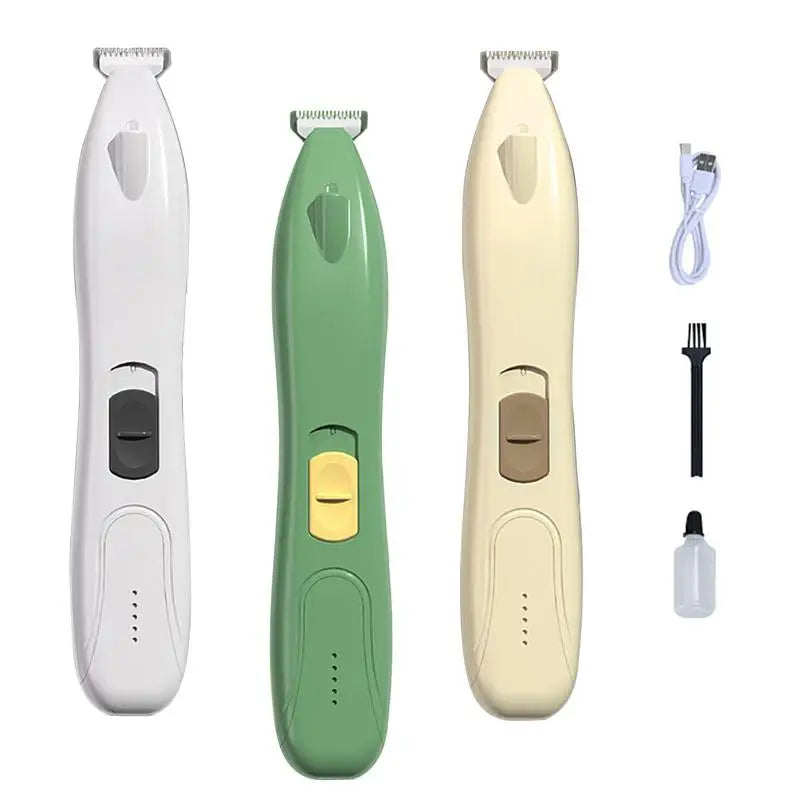 Rechargeable Dog Paw Trimmer Dog Paw Grooming Low Noise Cordless Dog Grooming Kit 2 Speed Pet Hair Shaver For Paws Beauty Tool