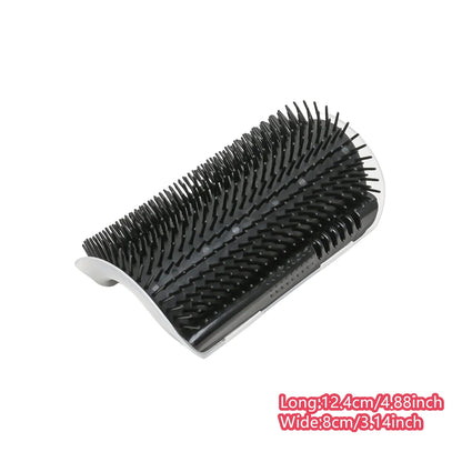 2/1PCS Pet Brush Comb Play Cat Toy Softer Cat Self Groomer Massage Comb with Catnip Face Scratcher for Kitten Puppy Cat Clean