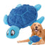 Plush Sea Turtle Dog Toy Sound Chew Pet Squeaky Toys Squeaky Dog Chewing Toy Plush Chewing Toys for  Dog Puppy Outdoor Playing