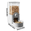 Automatic Cat Feeder Water Dispenser Automatic Cat Dog Feeder Detachable Large Capacity Dog Food Dispenser Pet Supplies
