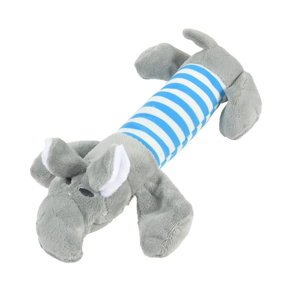 Pet Dog Squeaky Plush Dinosaur Toys Interactive Dog Chew Toys Plush Stuffing Pet Supplies Small Dog Chew Molar Toys