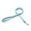 Pet Products Round Colorful PU Rolled Dog Walking Leashes for Small Medium Breeds Dogs Puppy Chain Lead Training Walking Leash
