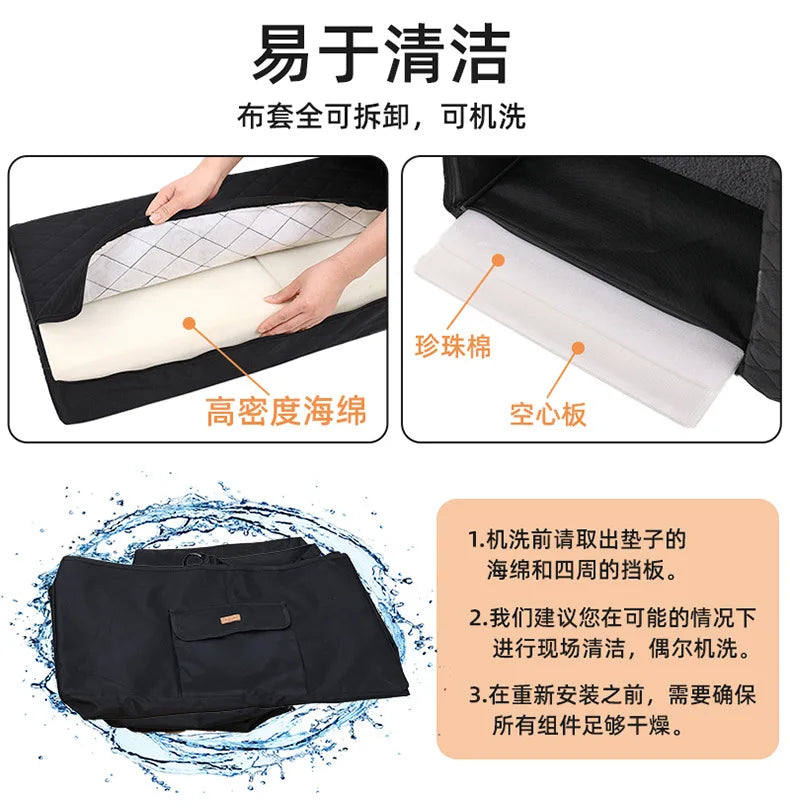 Pet high sight sightseeing car bed car seat pet cat kennel mat travel dog car pet nest bed