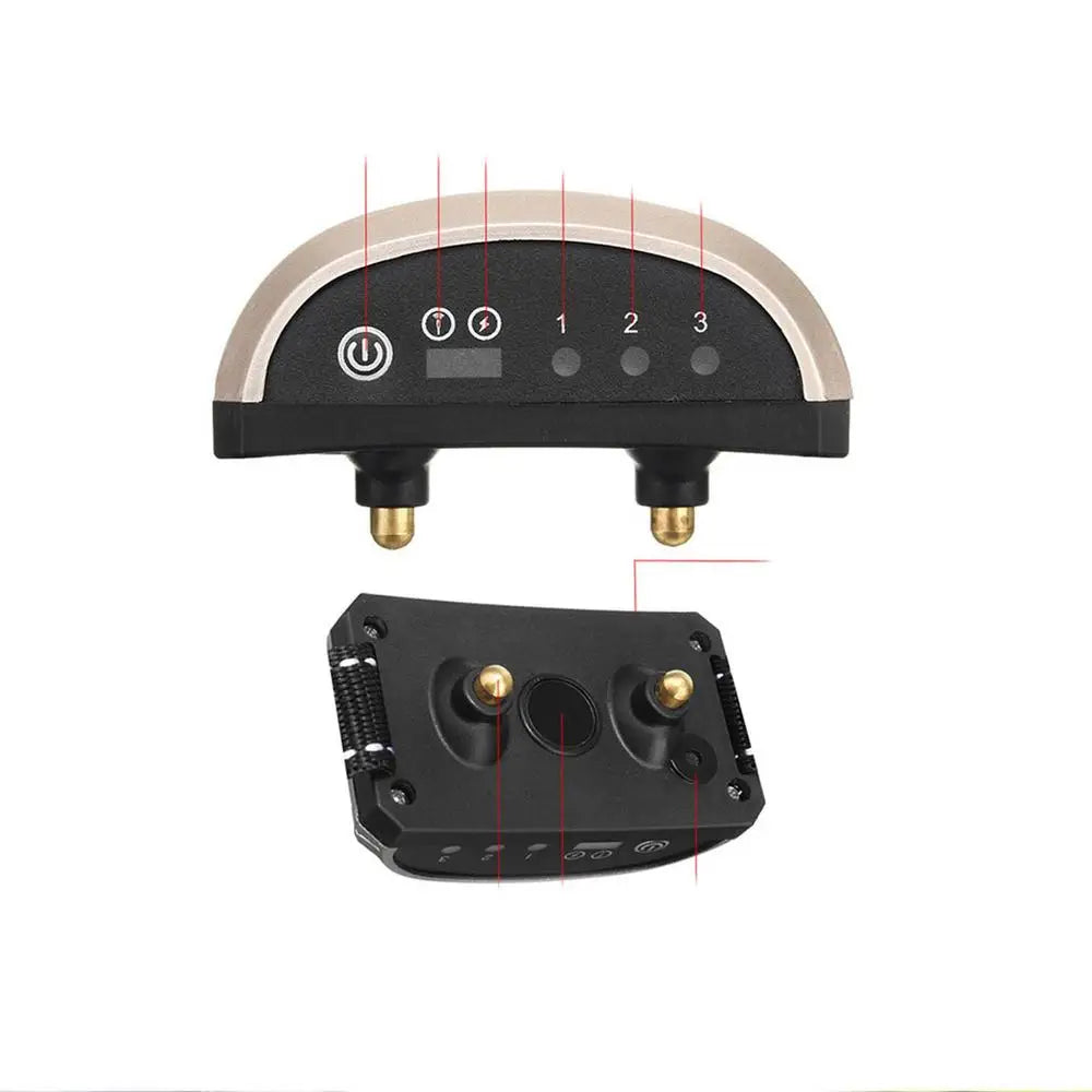 Waterproof IPX4 Auto Anti Barking Collar Vibration Electric Shock Sound Vests Anti Humane Bark Collar Rechargeable ShockSafe Toy