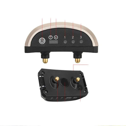 Waterproof IPX4 Auto Anti Barking Collar Vibration Electric Shock Sound Vests Anti Humane Bark Collar Rechargeable ShockSafe Toy