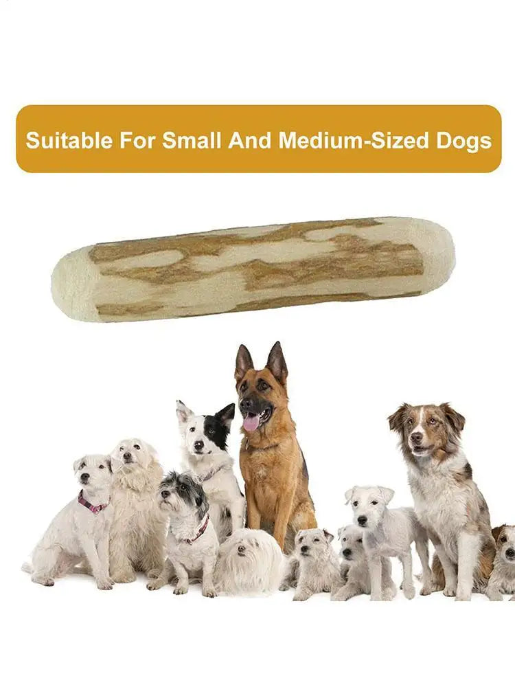 Dog Teeth Grinding Natural Coffee Wood Chewable Stick Teeth Cleaning Wooden Chewing Toy Calming Teething Toys Pet Supplies