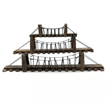 1pc Aquarium Resin Bridge Decoration Rocks Fish Tank Ornaments Decor Landscaping Rockery Mountain Bridge Hiding Cave Accessories