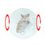 Hamster Exercise Balls With Traction Rope Transparent Hamster Running Ball Wheel Safe Hamster Exercise Balls Pet Supplies