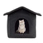 Winter Warm Waterproof Outdoor Pet House Cat Nest Thickened Cat Nest Tent Portable Travel Nest For Kitten Puppy Pets Supplies