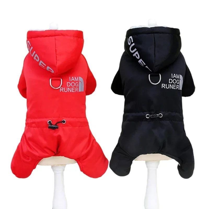 Winter Warm Dog Jumpsuit Waterproof Jacket for Small Medium Pet Dogs Snowsuit Puppy Chihuahua Bulldog Outfits Winter Clothes