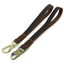 Dog Short Leash Lead Traffic Padded Handle Heavy Duty Real Leather Dog Lead for Training Control Puppy Small Medium Large Dogs