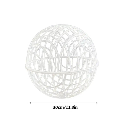 Ball Cage For Chickens Movable 3 Pieces Chicken Orb Ball Cage Pet Safety Chicken Cage Ball-Shaped Chicken Hamster Ball Cage