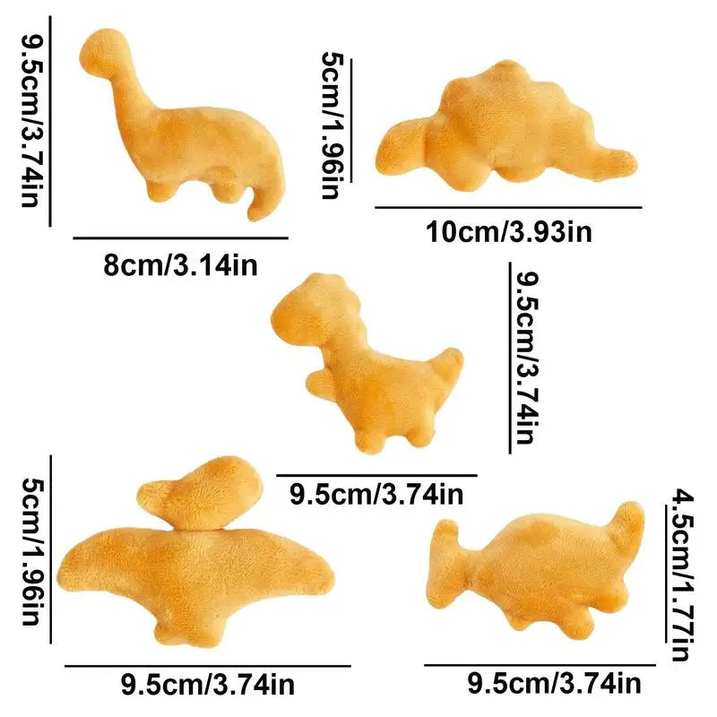 Cute Animal Shape Catnip Cats Toy Kitten Dinosaur Teeth Chewing Biting Plush Toys Cat Plush For Pet Cat Accessories