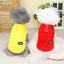 Soft Fleece Solid Color Dog Winter Warm Dog Clothes for Small Dogs Puppy Cat Jacket Chihuahua Tshirt Yorkie Costume Pet Clothing