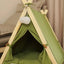Pet Tent Cat Kennel Available in All Seasons Dog Tent with Thick Cushion Portable Removable Washable Closed