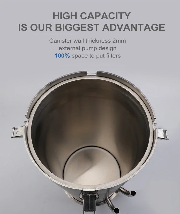 Premium Quality Aquarium Canister Stainless Steel Pro External Canister Filter ADA Style Fish Tank Filter Bucket filtro acuario