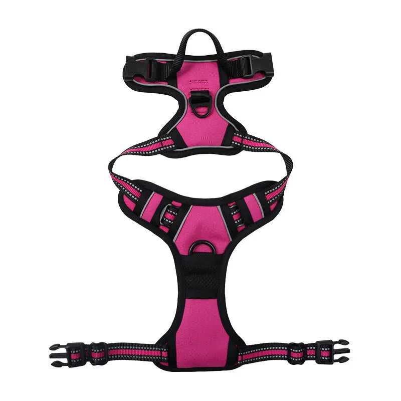 Pet Dog Harness Reflective Adjustable Breathable Vest Chest Strap for Small Medium Big Dogs Cats Collar Harness Dog Accessoires