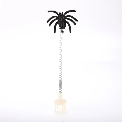 UXCELL 1 Pc Fashion Funny Cat Playing Rod Portable Spider Moon Halloween Toys Cat Playing Rod for Indoor
