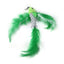 Cat Feather Toy Accessories False Mouse Worm Toy with Bell Kitten cat Toys Interactive Replacement Refill Foam Ball Training
