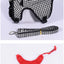 Houndstooth Small Vest PetDog Backpack Harness With Pocket Leash Lead Set Outdoor Pet Collar Walking Puppies Cats Carrier Bags
