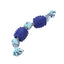 Double knot cotton cord with ball dog toy teeth grinding toy teeth cleaning pet products
