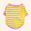 Stripe Dog T-shirt for Small Medium Dogs Cats Puppy Short Sleeve Cotton Shirt Pet Dog Summer Clothes French Bulldog Terrier